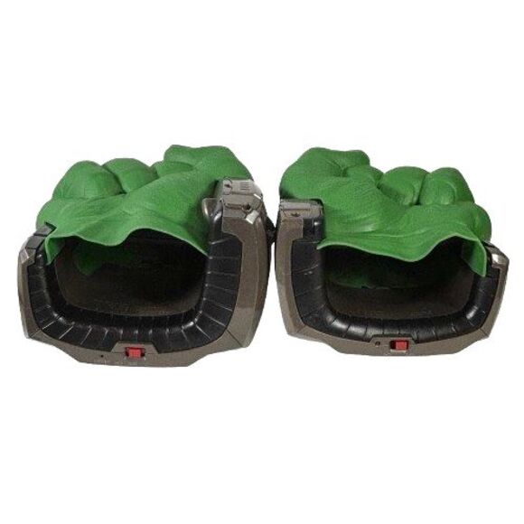 Hulk Hands Avengers Playmation Electronic Sounds & Lights Tested Works see VIDEO - Picture 6 of 9